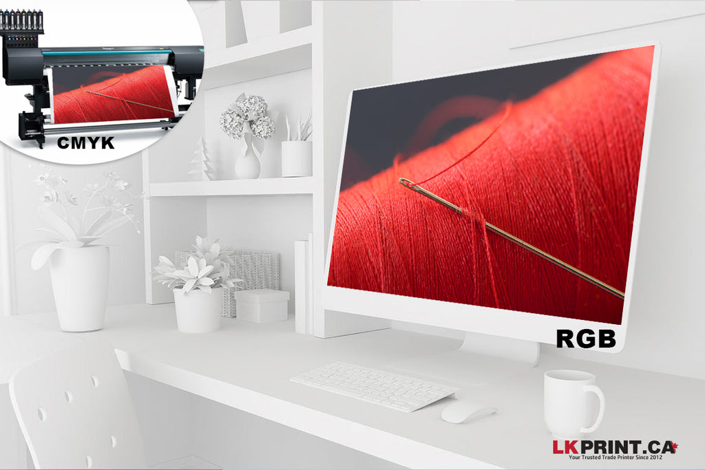 screen color and printed color