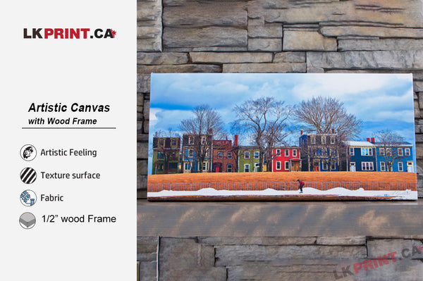 Artistic Canvas with Wood Frame