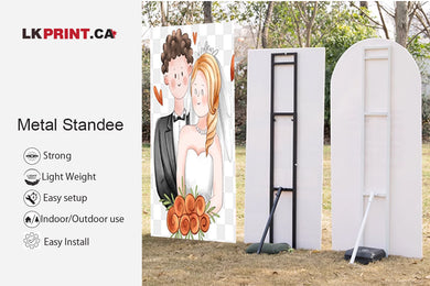 Heavy Duty Metal Easel Stand - Multi-Angle Adjustable For Painting, Signs & Posters With Round Weighted Base