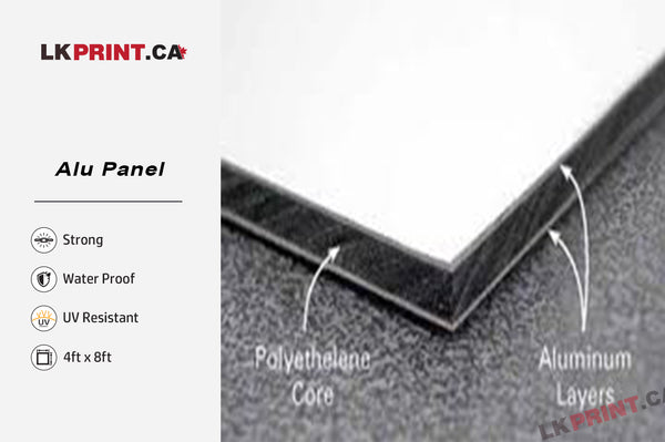 White Alu Panel / Dibond