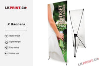 X banner