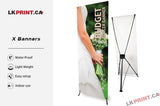 X banner