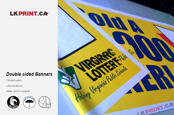 Double sided Banners (15oz)