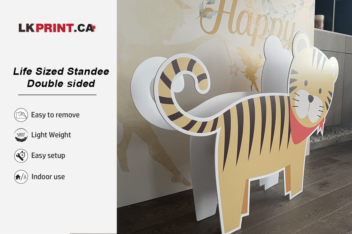 Life sized standee - double sided – LKprint.ca